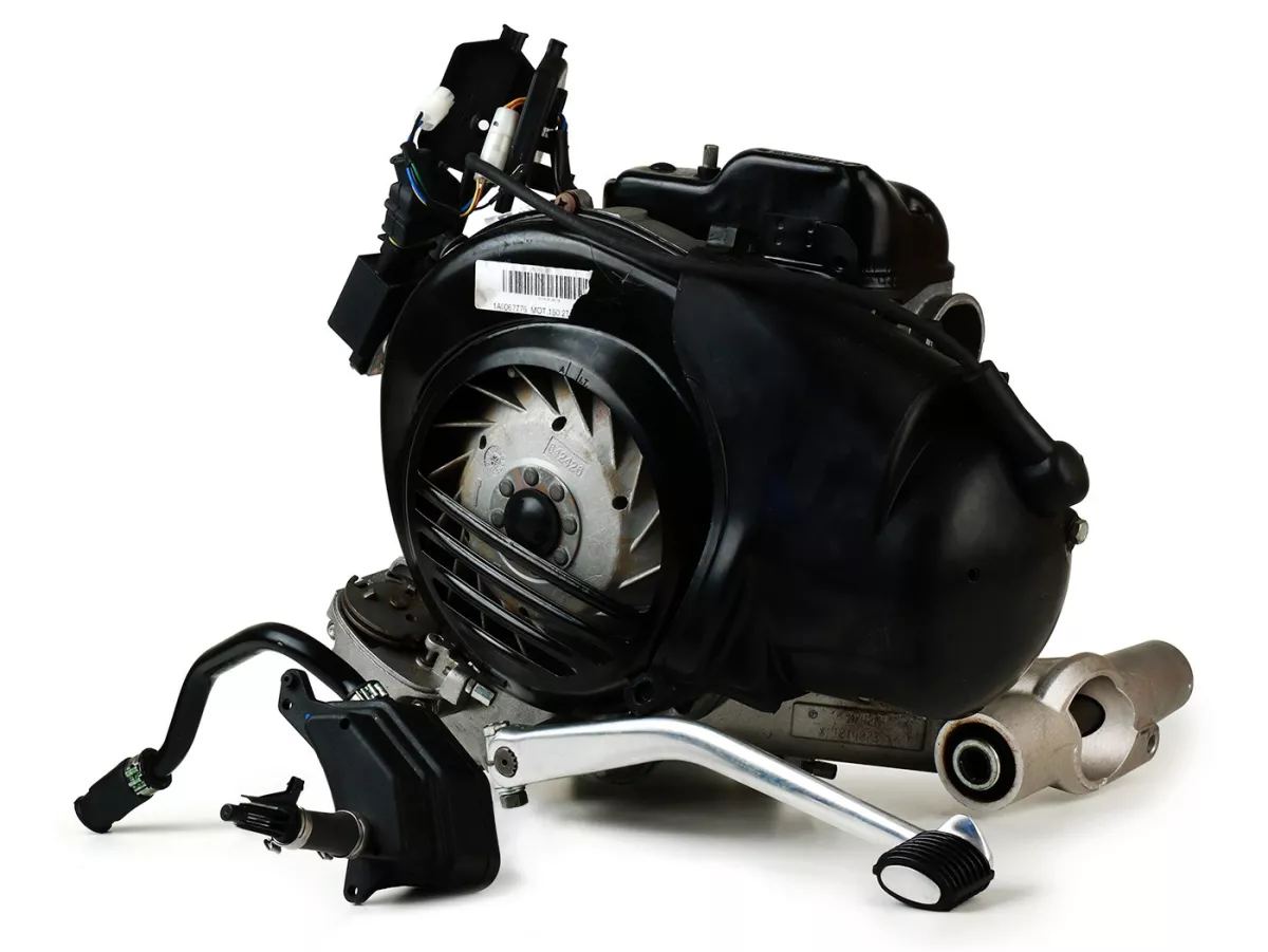 Motor (zonder cilinder) -PIAGGIO (NOS)- Vespa PX150 2T Euro3 Mix - Motortype M742M