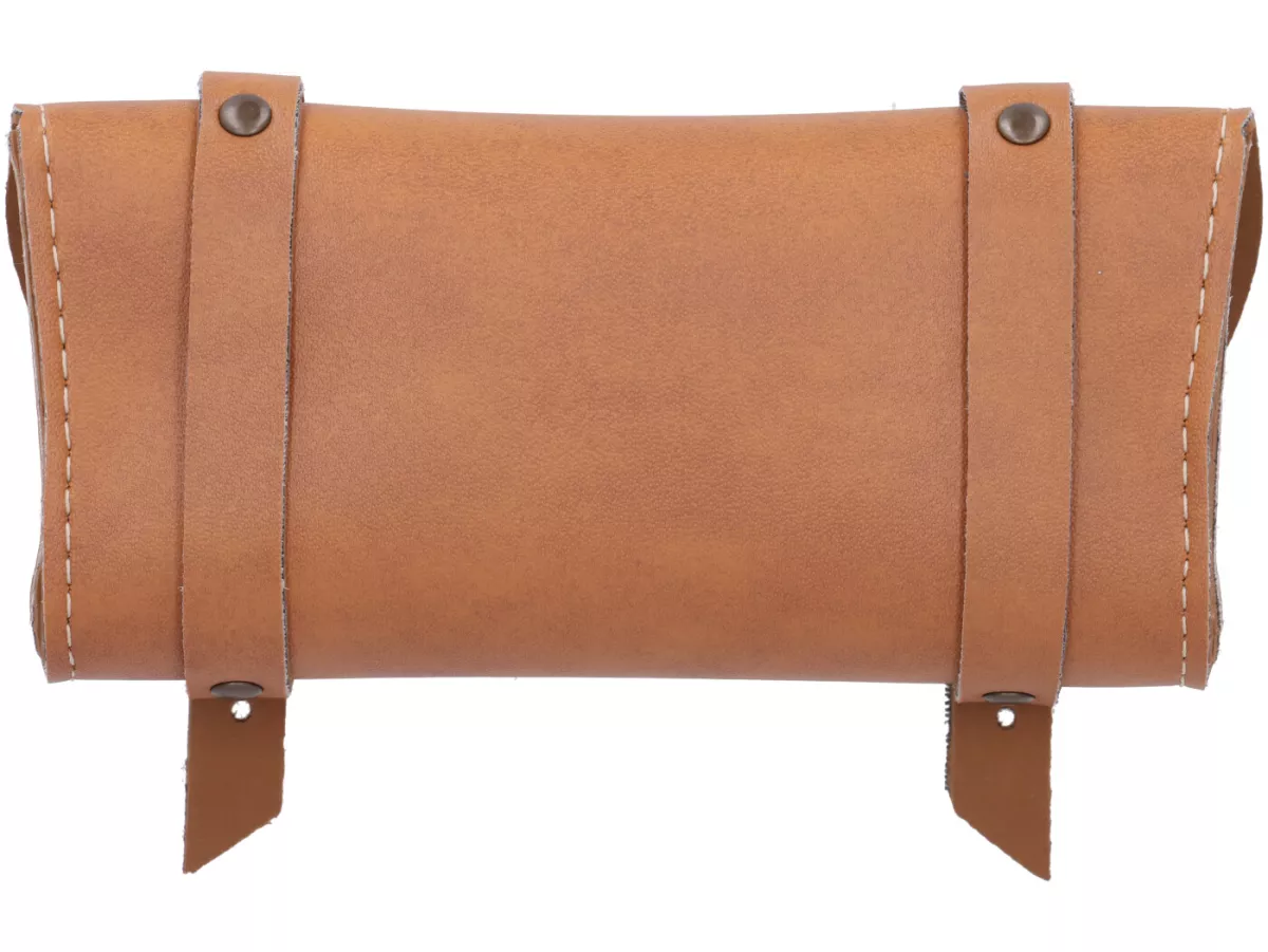 Werkzeugtasche - Satteltasche -SELLE MONTE GRAPPA- Piaggio, Vespa Ciao, SI, Bravo, Boxer, Grillo - braun