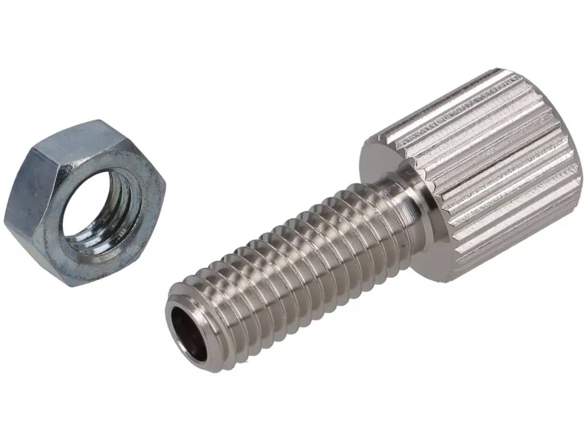 Throttle cable guide set -YSN- M6x0,75 - 180°