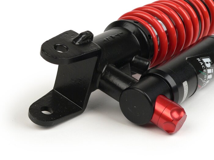 Shock absorber rear -BITUBO YLV, 330mm- Vespa PX80, PX125, PX150, PX200, T5 125cc, Rally180 (VSD1T), Rally200 (VSE1T), Sprint150 (VLB1T), TS125 (VNL3T), GT125 (VNL2T), GTR125 (VNL2T), V50, PV, ET3