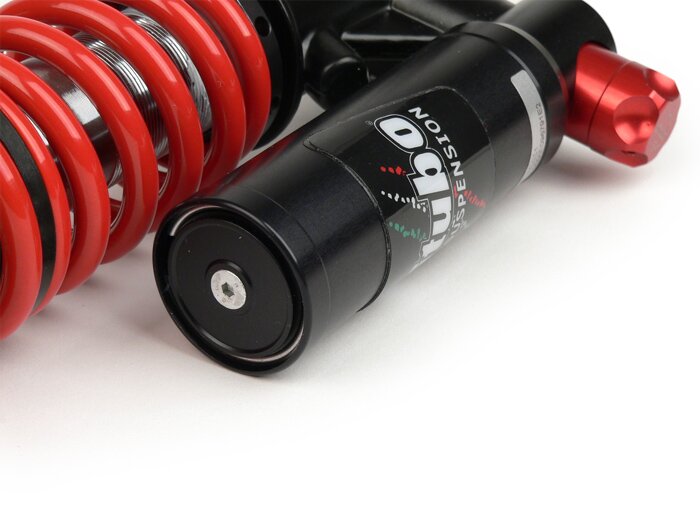 Shock absorber rear -BITUBO YLV, 330mm- Vespa PX80, PX125, PX150, PX200, T5 125cc, Rally180 (VSD1T), Rally200 (VSE1T), Sprint150 (VLB1T), TS125 (VNL3T), GT125 (VNL2T), GTR125 (VNL2T), V50, PV, ET3