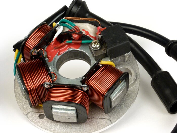 Set pengapian -Kualitas OEM 12V elektronik- Vespa V50 - V90, PV, ET3, PK S
