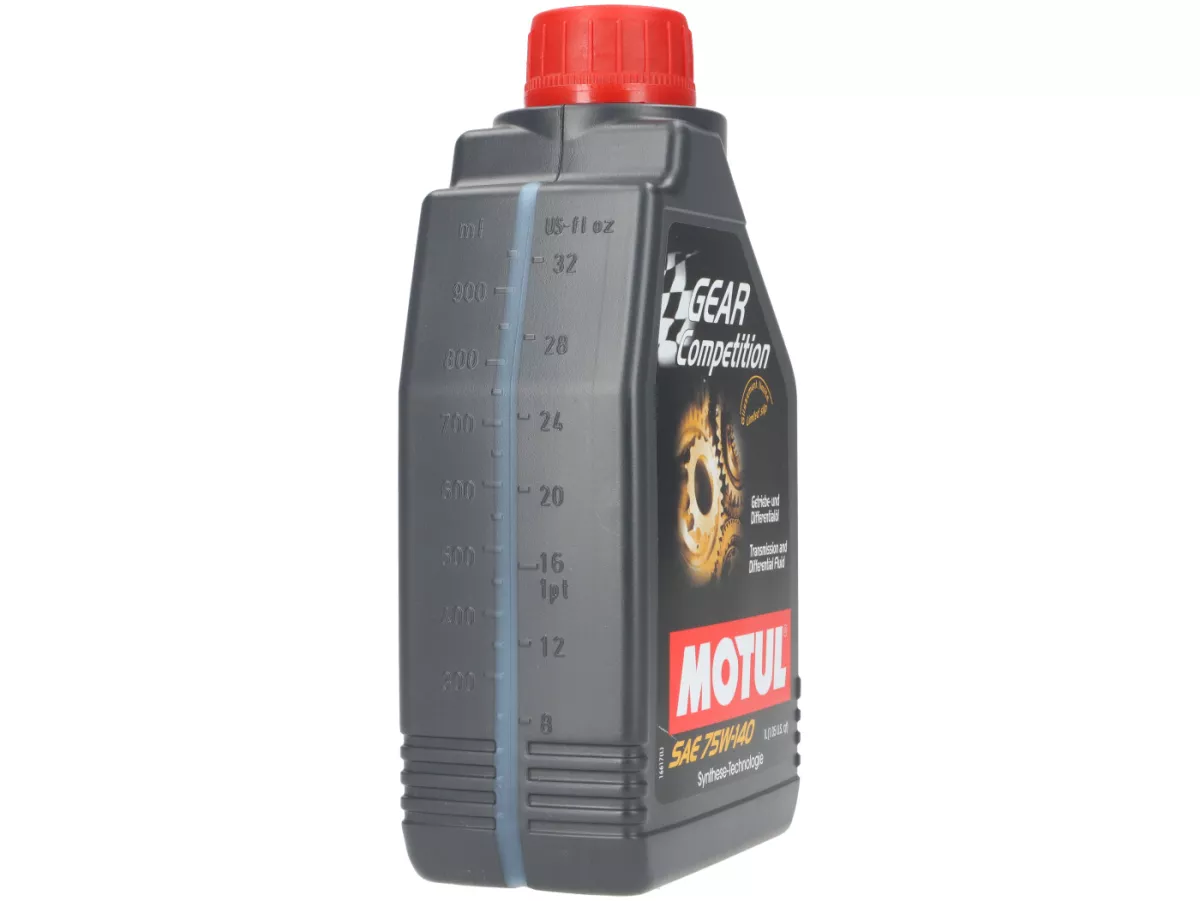 Aceite para engranajes -MOTUL GEAR COMPETITION- SAE 75W140 API GL-5 - 1000ml