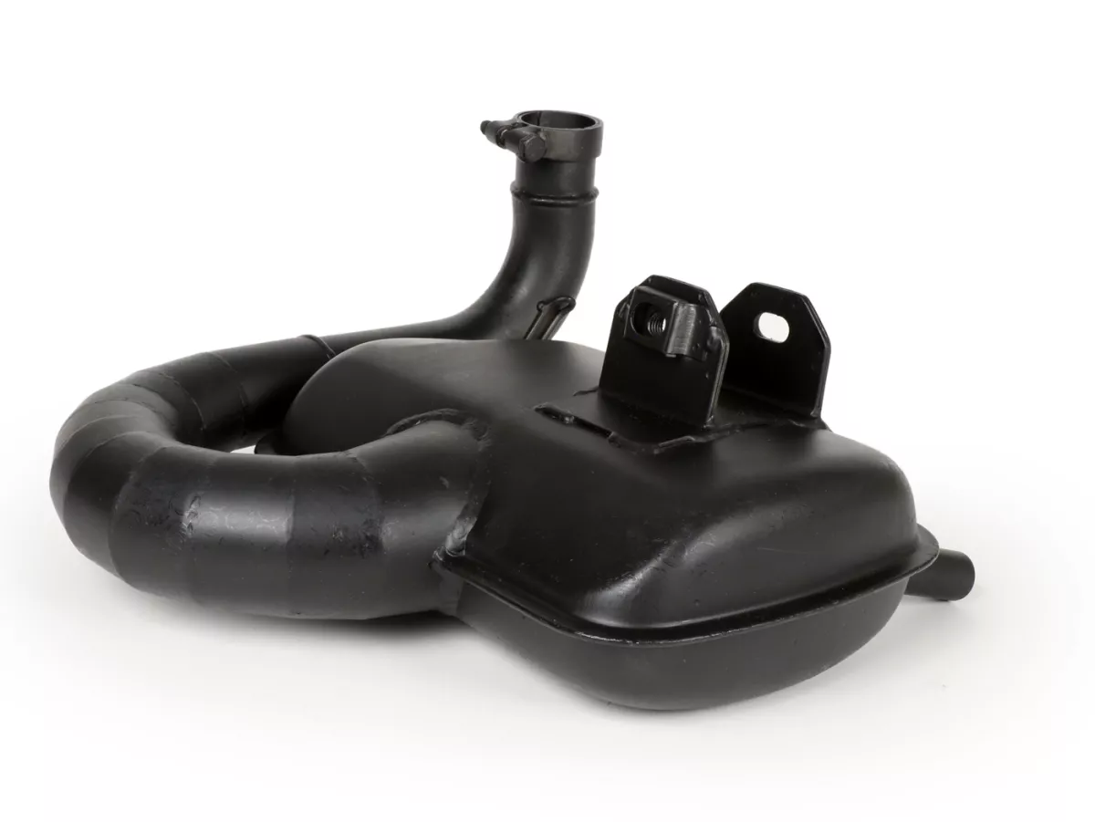 Escape -RR-Box Road Racing- Vespa PX80, PX125, PX150 - 166cc, 177cc - Negro