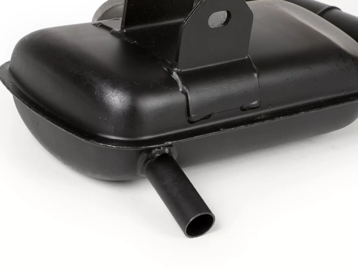 Escape -RR-Box Road Racing- Vespa PX80, PX125, PX150 - 166cc, 177cc - Negro