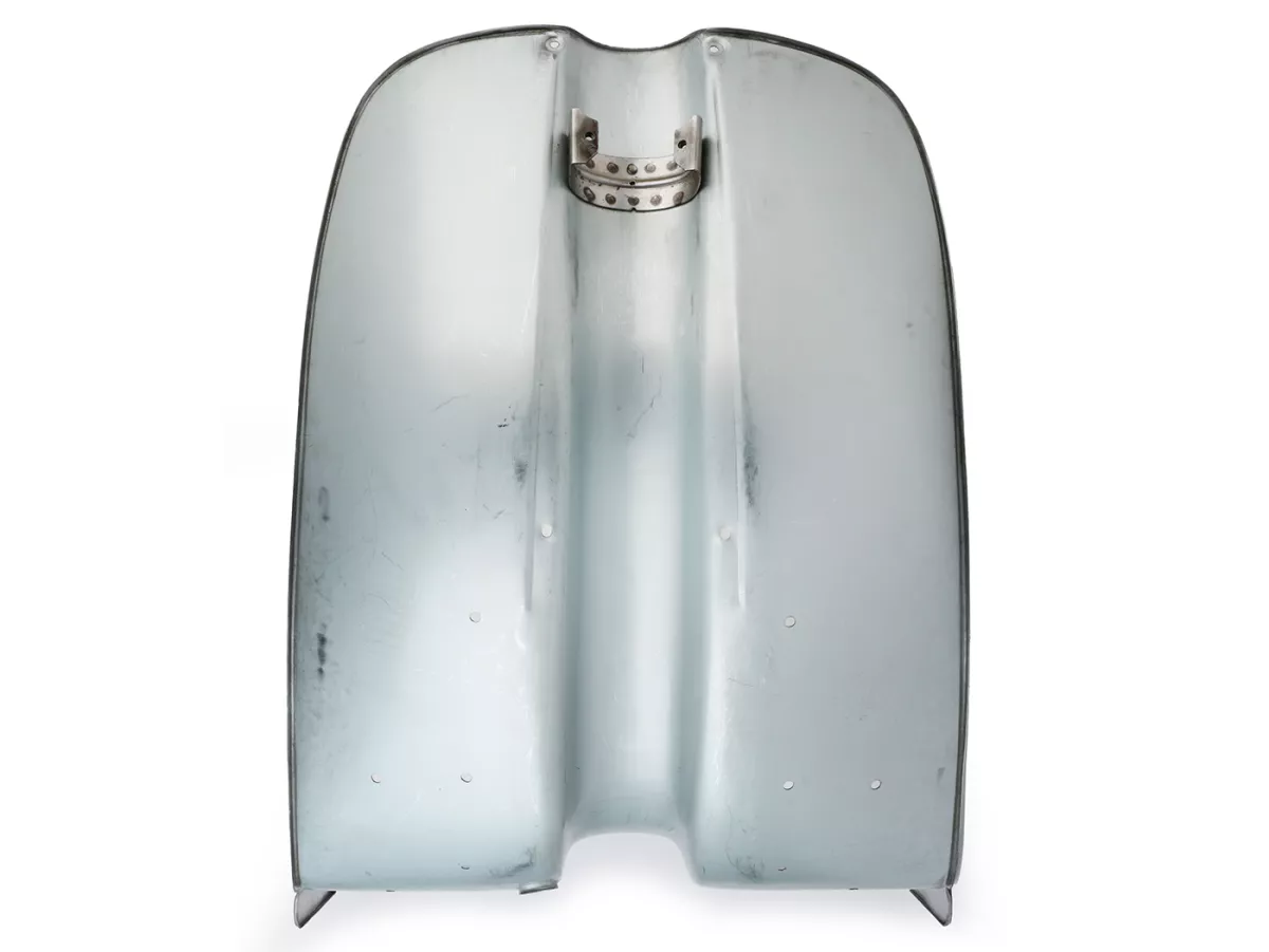 Legshield pressed -IMPORT- Lambretta LI (series 3, -05.1965), LIS (series 3, -05/1965), TV (series 3, -05/1965) - oiled bare metall