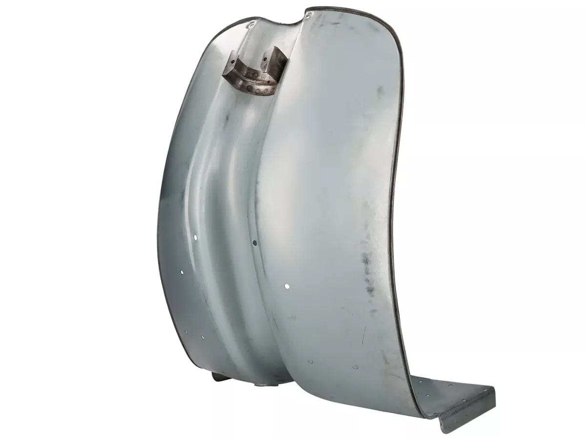 Legshield pressed -IMPORT- Lambretta LI (series 3, 05/1965-), LIS (series 3, 05/1965-), SX, TV (series 3, 05/1965-) - oiled bare metall
