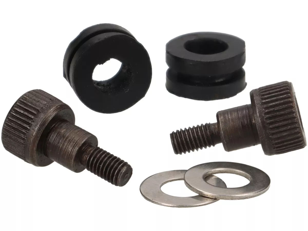 Kit de fixation klaxon (cliquet) -QUALITÉ OEM 6V/12V AC- Lambretta LI, LIS, SX, DL, GP à partir de l'année 1968 - 6 pièces