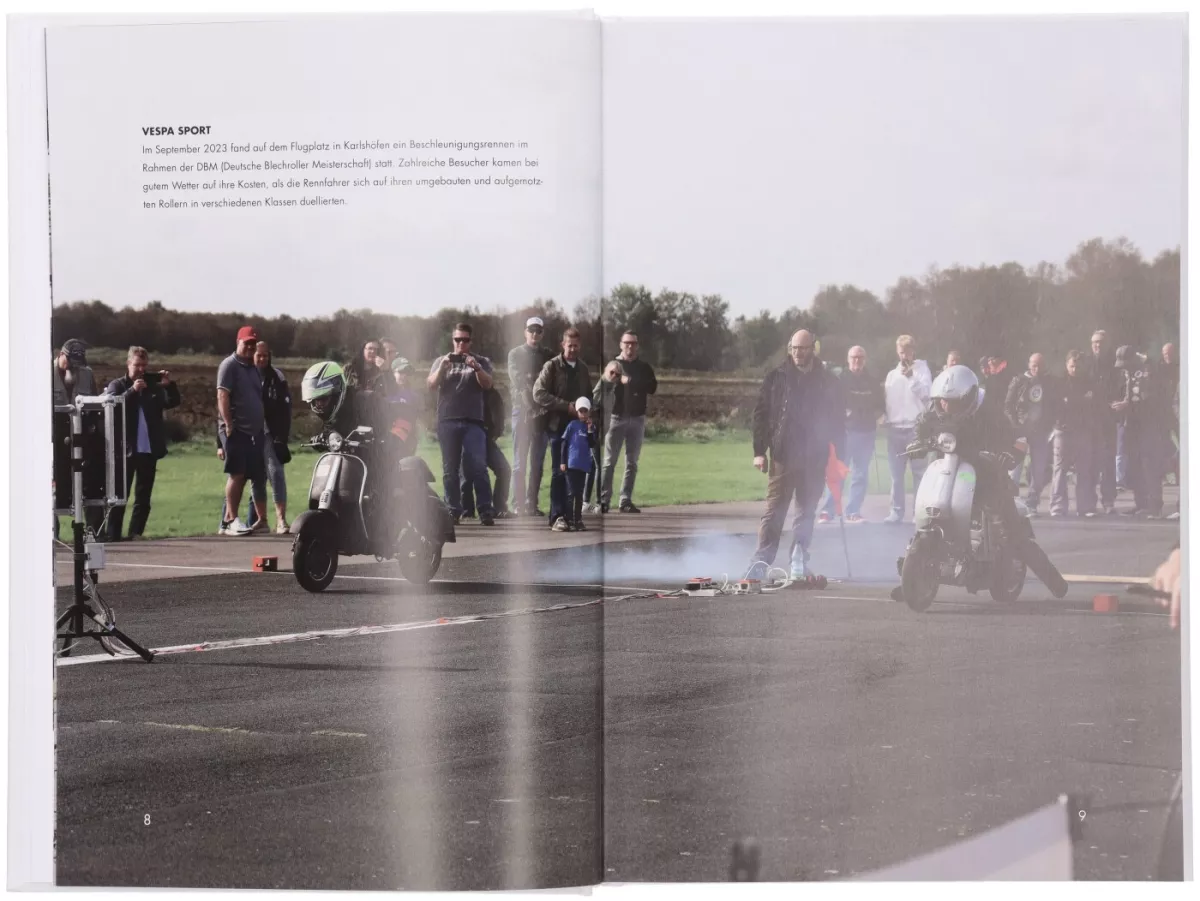 VESCOO 1 Yearbook for Vespa fans and Ape friends, 272 pages, hardcover, 16 x 23.5 cm -German language