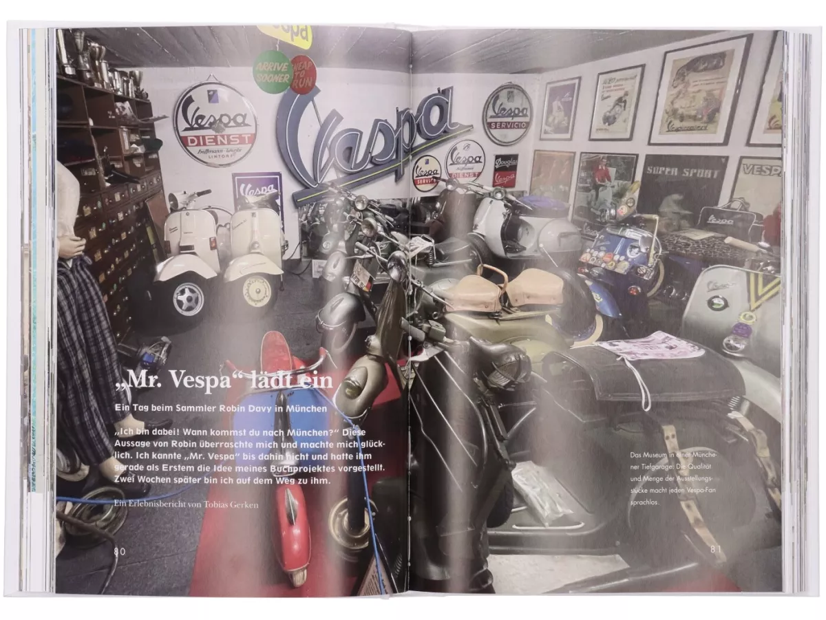VESCOO 1 Yearbook for Vespa fans and Ape friends, 272 pages, hardcover, 16 x 23.5 cm -German language