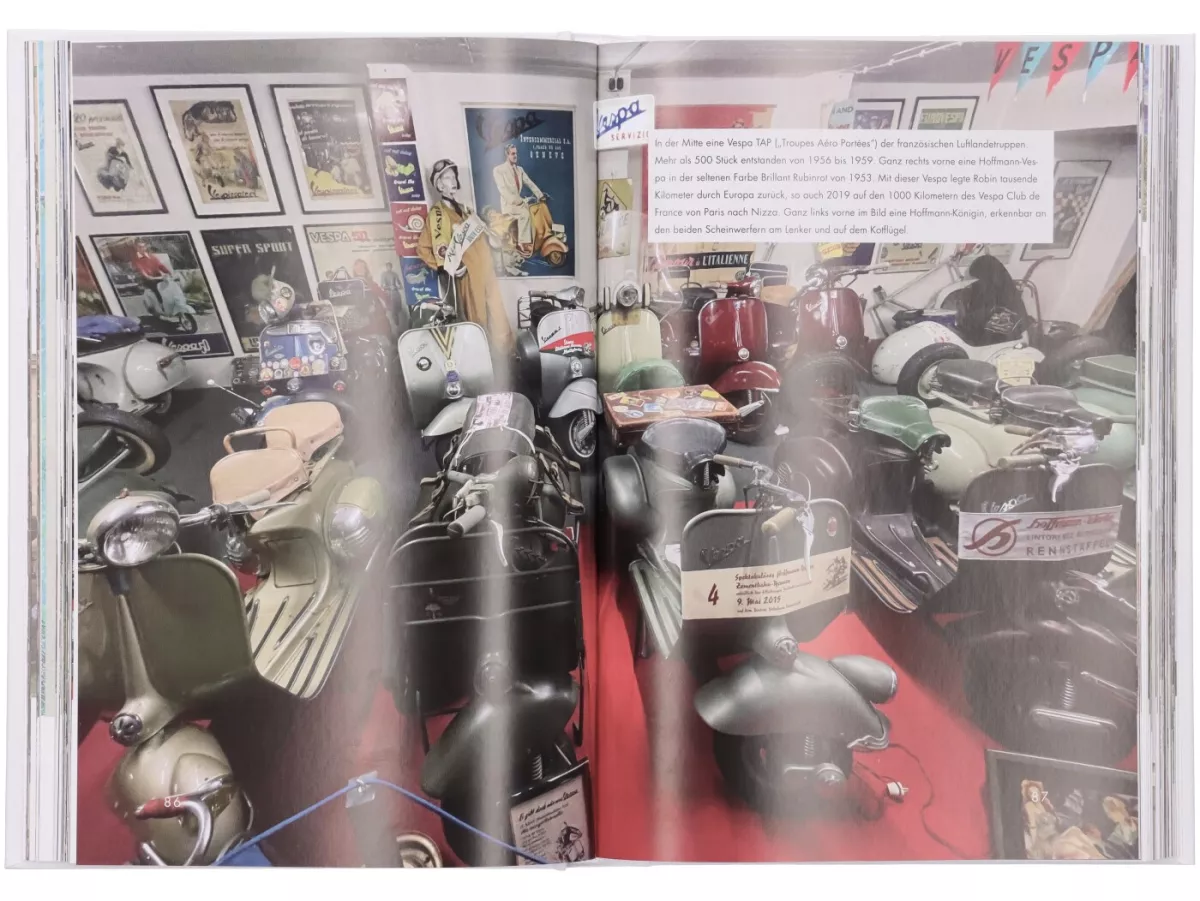 VESCOO 1 Yearbook for Vespa fans and Ape friends, 272 pages, hardcover, 16 x 23.5 cm -German language