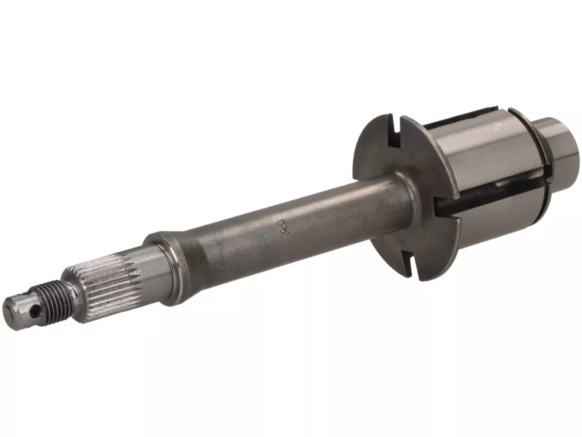 Mainshaft -KUALITAS OEM- Vespa PX (-1984), Rally180 (VSD1T), Rally200 (VSE1T), TS125 (VNL3T), Sprint Veloce, GTR125 (VNL2T), Sprint (mulai 073900), GT125 (mulai 60900), Super 125 (mulai 024900), Super 150 (mulai 70200)