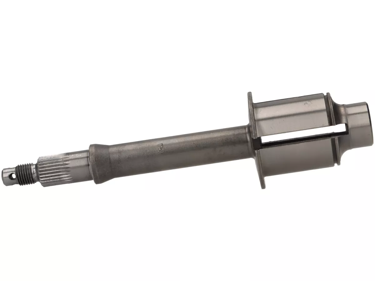 Mainshaft -KUALITAS OEM- Vespa PX (-1984), Rally180 (VSD1T), Rally200 (VSE1T), TS125 (VNL3T), Sprint Veloce, GTR125 (VNL2T), Sprint (mulai 073900), GT125 (mulai 60900), Super 125 (mulai 024900), Super 150 (mulai 70200)