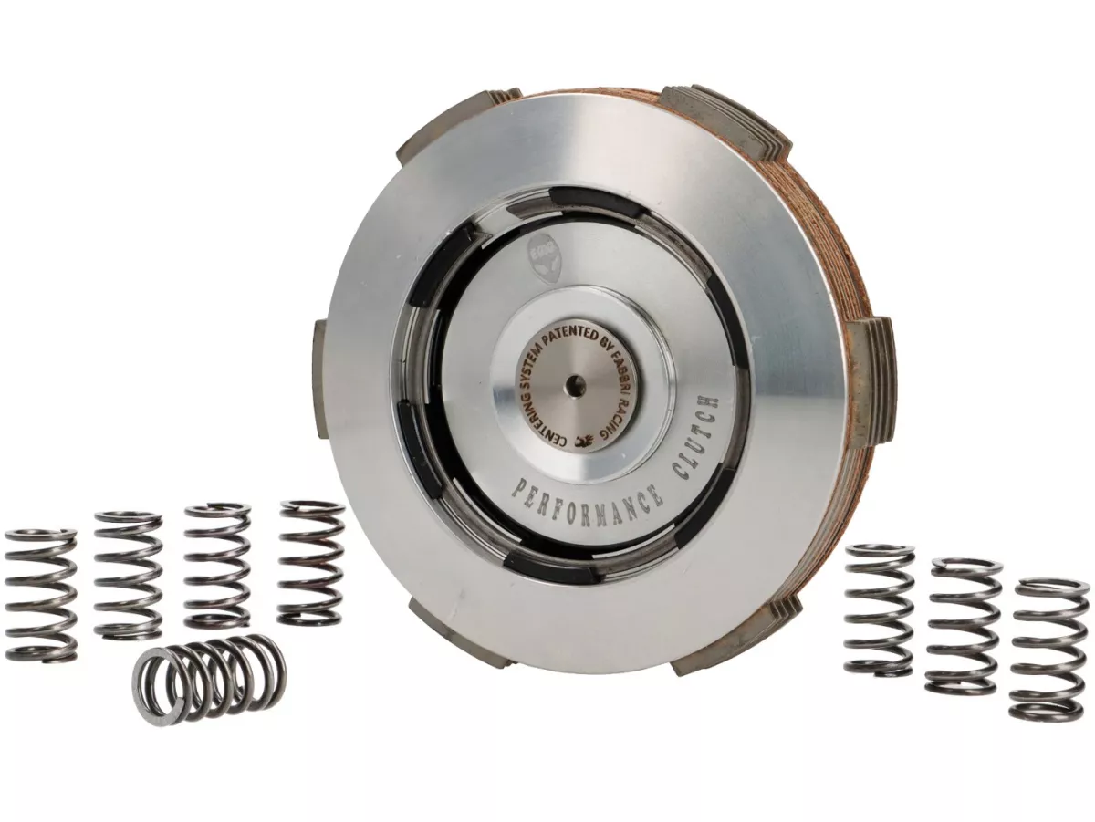 Clutch -EGIG PERFORMANCE- One Finger Clutch 2.0 - 5-disc- Vespa V50, V90, SS50, SS90, PV125, ET3, PK50, PK80, PK50 S, PK80 S, PK125 S, PK50 XL, PK125 XL, ETS, PK50 HP, PK50 SS