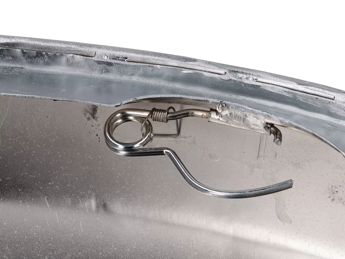 Coperchio laterale sinistro -VESPA- Vespa PX80, PX125, PX150, PX200, T5 125cc (modelli con indicatori di direzione) - copertura esterna - cromata