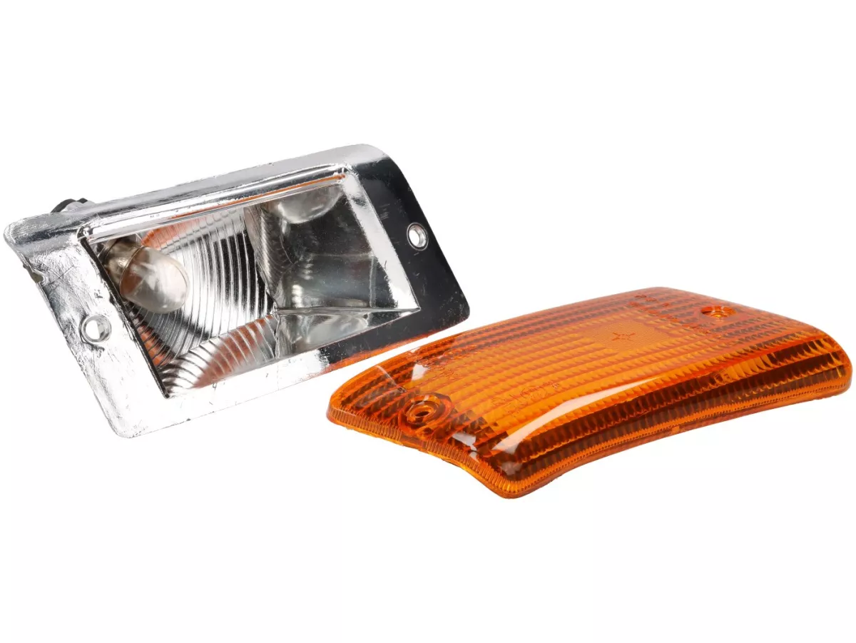 Indicator -TRIOM (NOS)- Vespa PK50 XL, PK125 XL rear rhs - amber