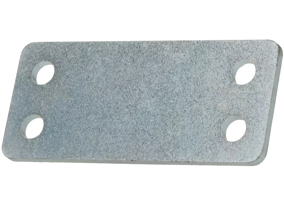 Pelat flensa untuk uji kehilangan tekanan -PUSAT SEPEDA MOTOR- Flensa knalpot Lambretta GP / DL, Big Bore, BGM195, BGM225