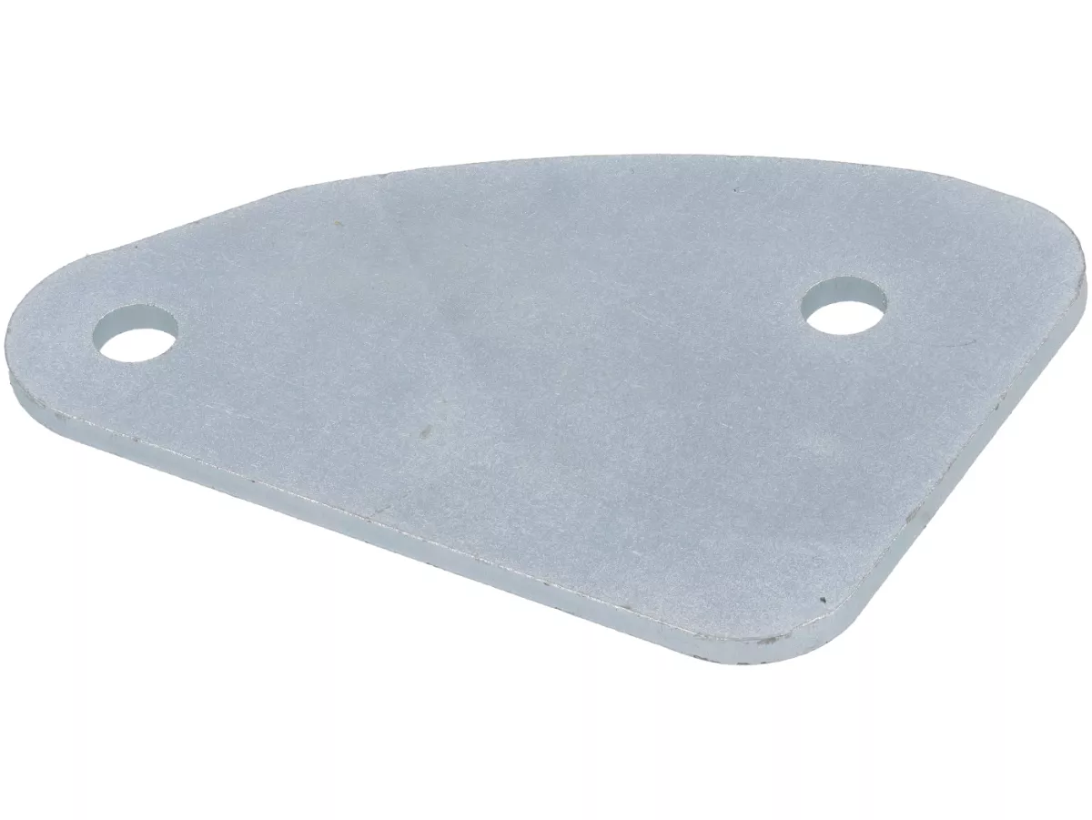 Flange plate for pressure loss test -SCOOTER CENTER- intake (for Piaggio, Malossi V-One, Pinasco Master engine cases) - Vespa Largeframe PX, T5, Cosa, Rally, Sprint, VBA, VBB, VNB, Super, TS, GT, GTR