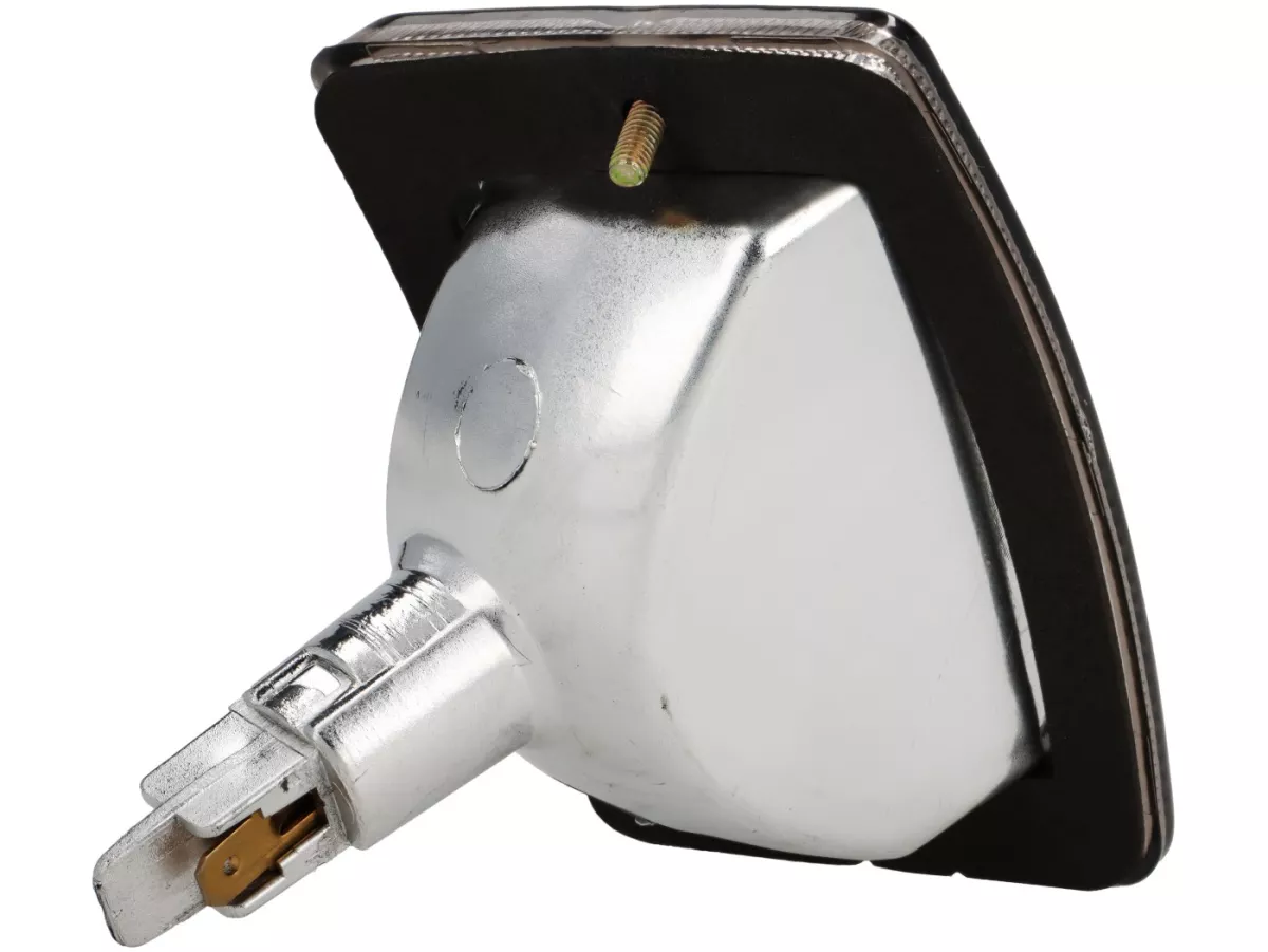 Indicatore di direzione -SIEM- Vespa PK50 XL, PK125 XL anteriore sinistro - nero oscurato
