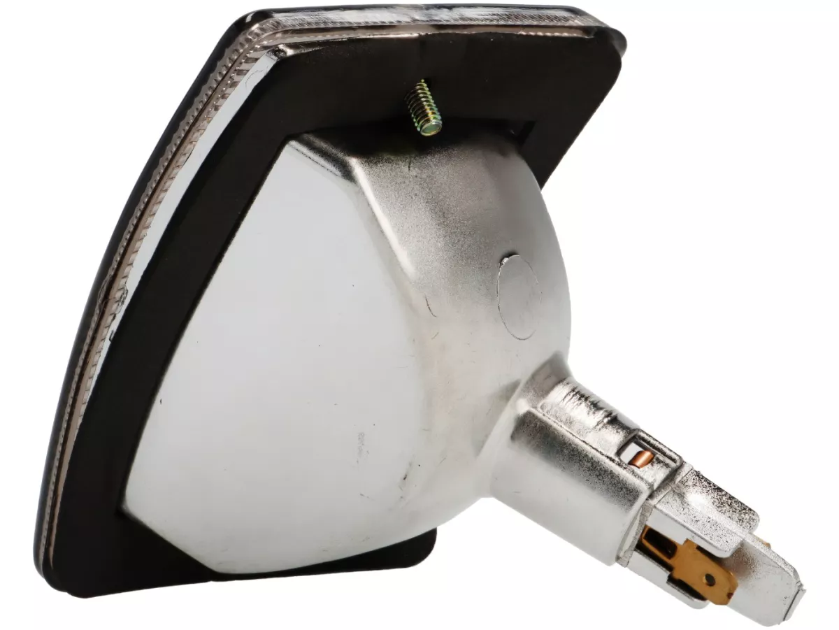 Indicatore di direzione -SIEM- Vespa PK50 XL, PK125 XL anteriore destro - nero oscurato