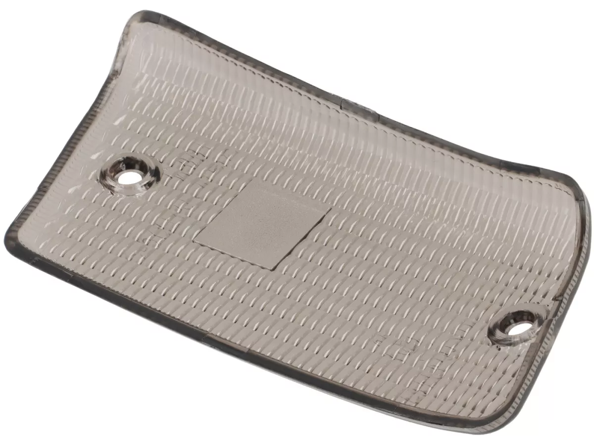 Verre de clignotant -SIEM- Vespa PK50 XL/XL2, PK125 XL/XL2 arrière gauche - noir teinté