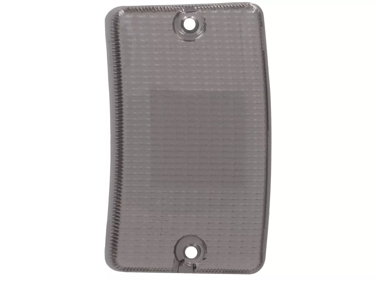 Verre de clignotant -SIEM- Vespa PK50 XL/XL2, PK125 XL/XL2 avant droite - noir teinté