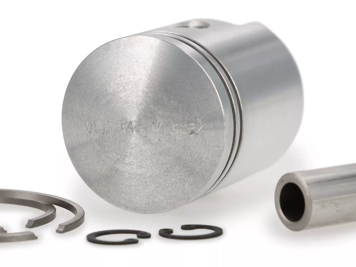 Piston -GOL- Vespa SS90 (V9SS1T), 90 Racer (V9SS2T), V90 2° (V9A1T, 25001-) - Pin piston Ø15mm - Ø47.4mm (1M)