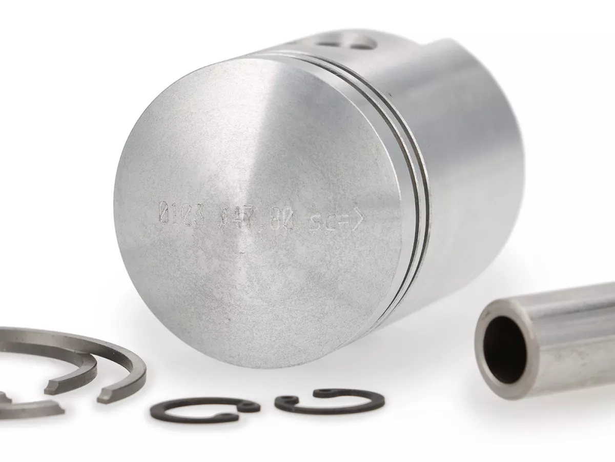 Piston -GOL- Vespa SS90 (V9SS1T), 90 Racer (V9SS2T), V90 2° (V9A1T, 25001-) - Pin piston Ø15mm - Ø47.8mm (2M)