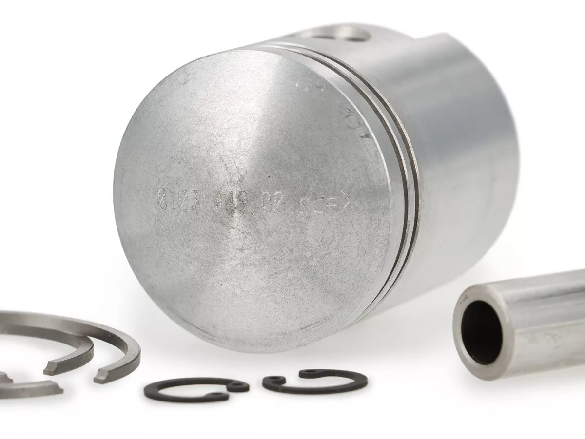 Piston -GOL- Vespa SS90 (V9SS1T), 90 Racer (V9SS2T), V90 2° (V9A1T, 25001-) - Pin piston Ø15mm - Ø49.0mm (5M)