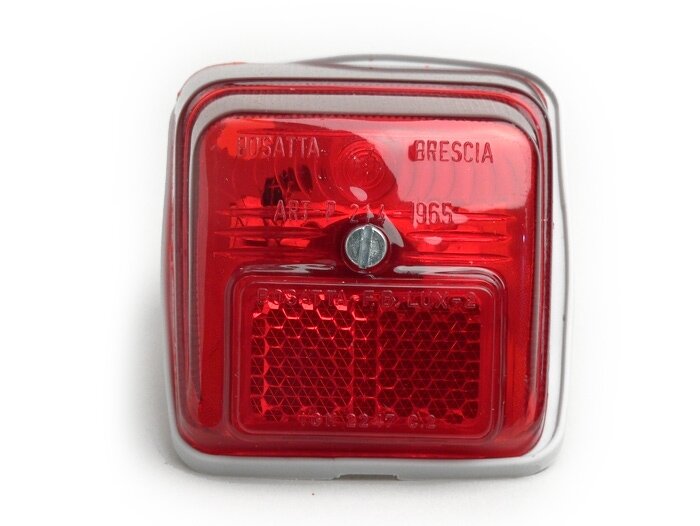 Tail light -BOSATTA- Vespa V50 N (V5A1T 122877-), V50 R, V50 L (Italian, 1966-1983)