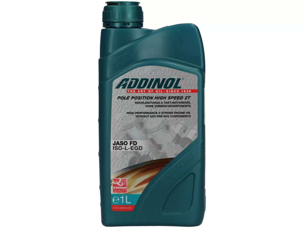 Oil Mixing oil -ADDINOL- 2-stroke Pole Position High Speed 2T - 1000 ml