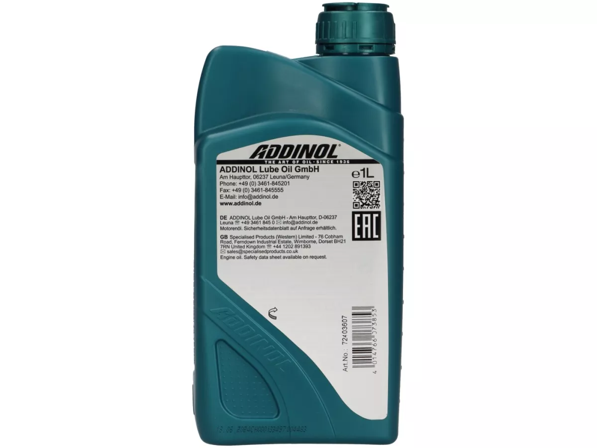 Oil Mixing oil -ADDINOL- 2-stroke Pole Position High Speed 2T - 1000 ml