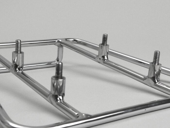 Rear rack -SLIM STYLE Sprint Rack- Lambretta LI (series 3), LIS, SX, TV (series 3), DL, GP
