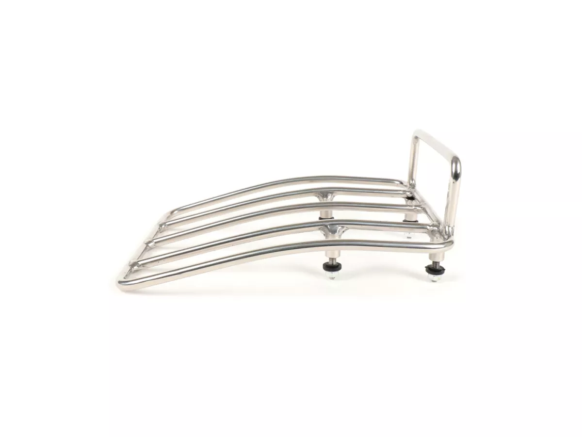 Rear rack -SPAQ Sprint Rack- Lambretta LI (series 1-2), TV (series 2) - stainless steel
