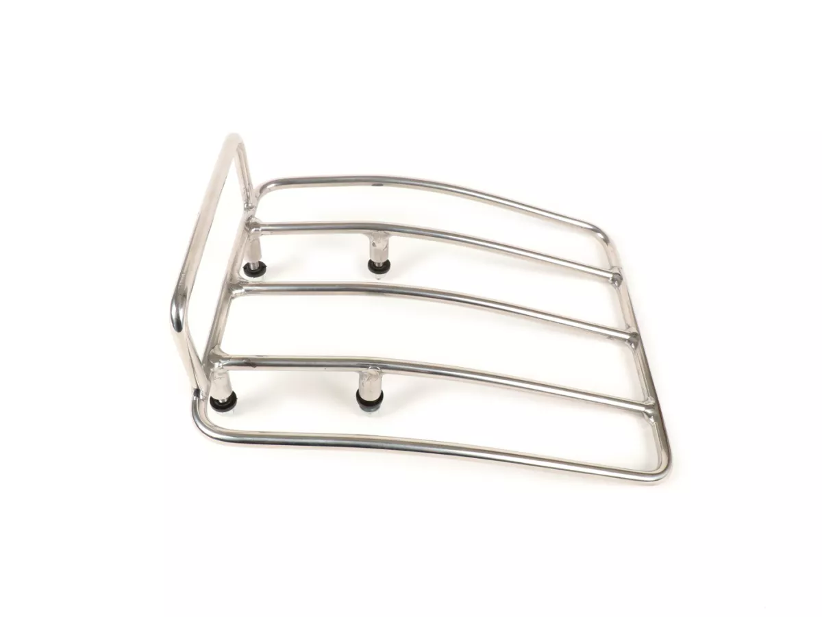 Rear rack -SPAQ Sprint Rack- Lambretta LI (series 1-2), TV (series 2) - stainless steel