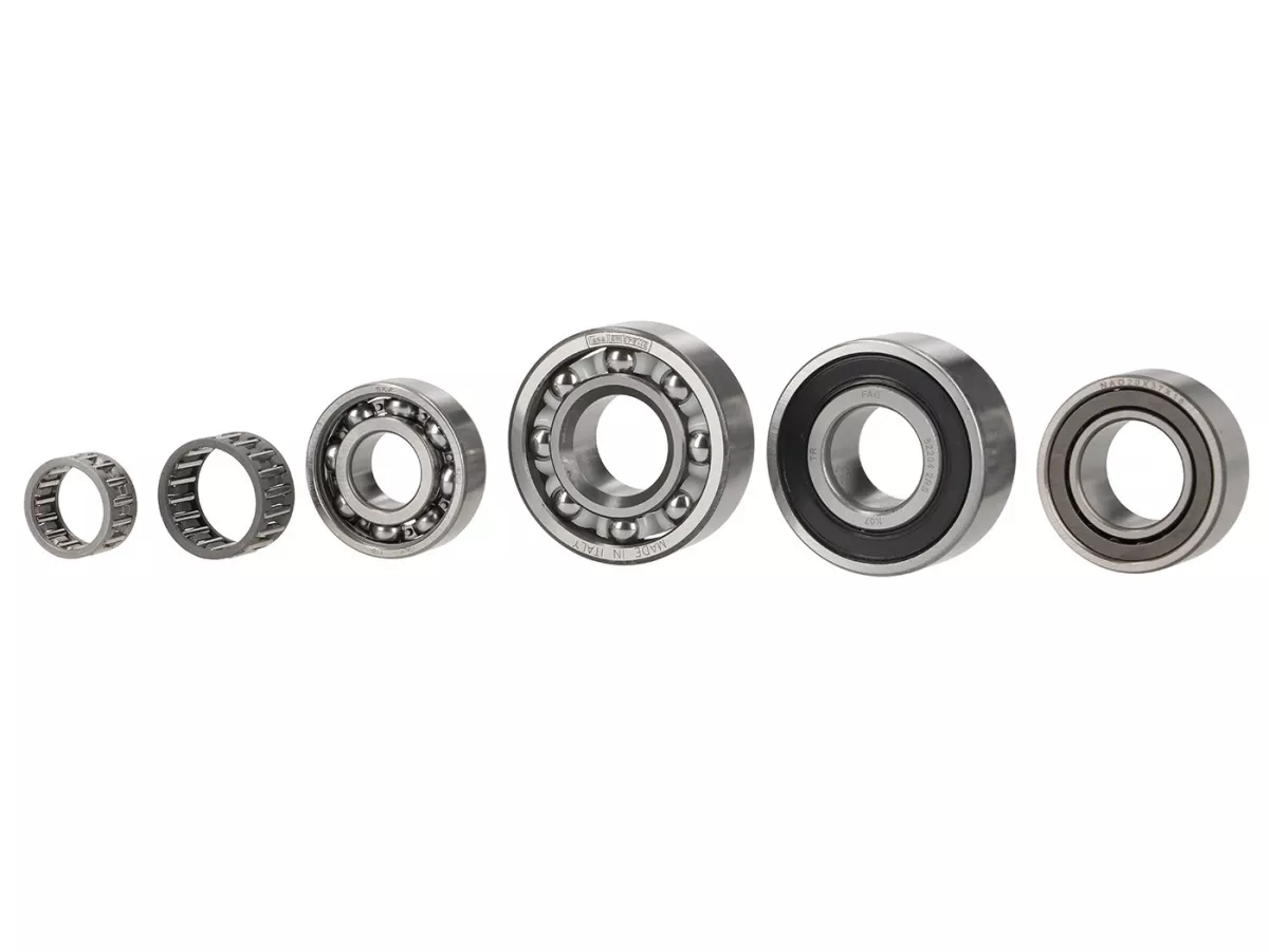 Juego de rodamientos motor -LAMBRETTA- J125 4m, Lui 75 - hasta 03.1969