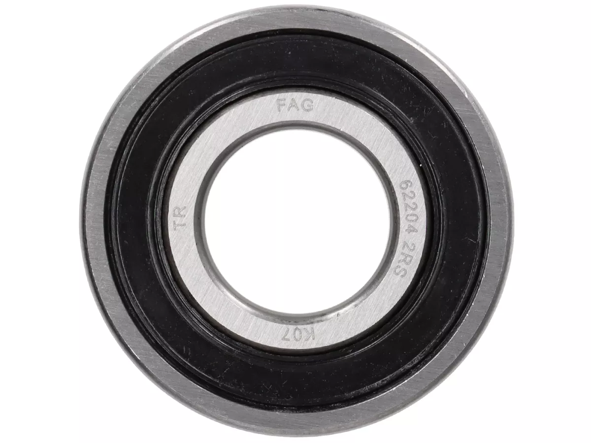 Set di cuscinetti a sfera motore -LAMBRETTA- J125 4m, Lui 75 - fino al 03.1969 con X803 Casa Performance fan wheel housing