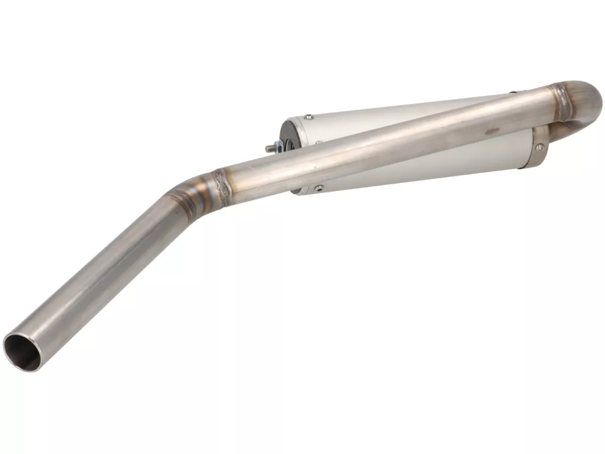 Silencer with tail pipe for standard look -MR PARTS & STYLE- for BGM PRO Clubman SPORT- Lambretta (series 1-3)