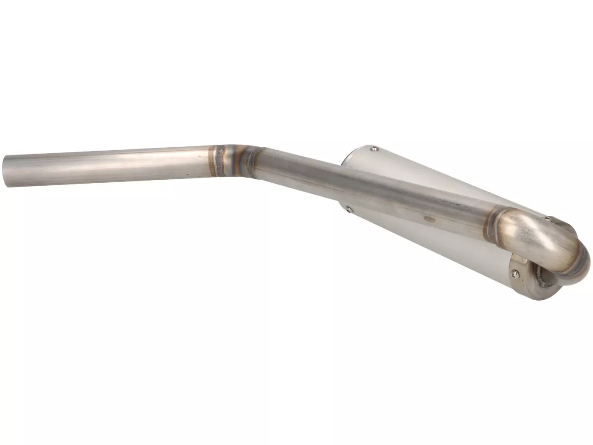 Silencer with tail pipe for standard look -MR PARTS & STYLE- for BGM PRO Clubman SPORT- Lambretta (series 1-3)