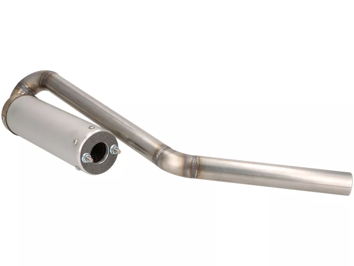 Silencer with tail pipe for standard look -MR PARTS & STYLE- for BGM PRO Clubman SPORT- Lambretta (series 1-3)