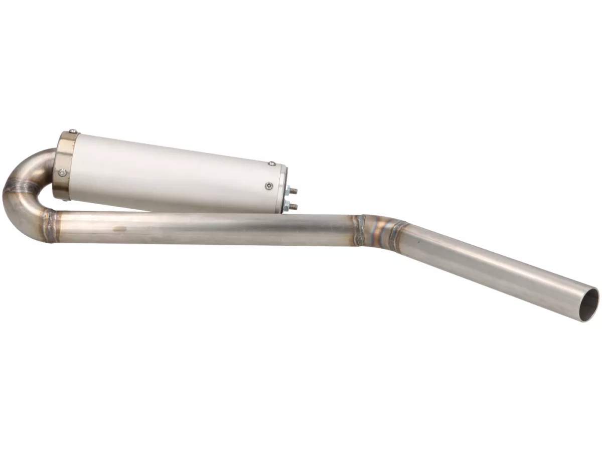 Silencer with tail pipe for standard look -MR PARTS & STYLE- for BGM PRO Clubman SPORT- Lambretta (series 1-3)