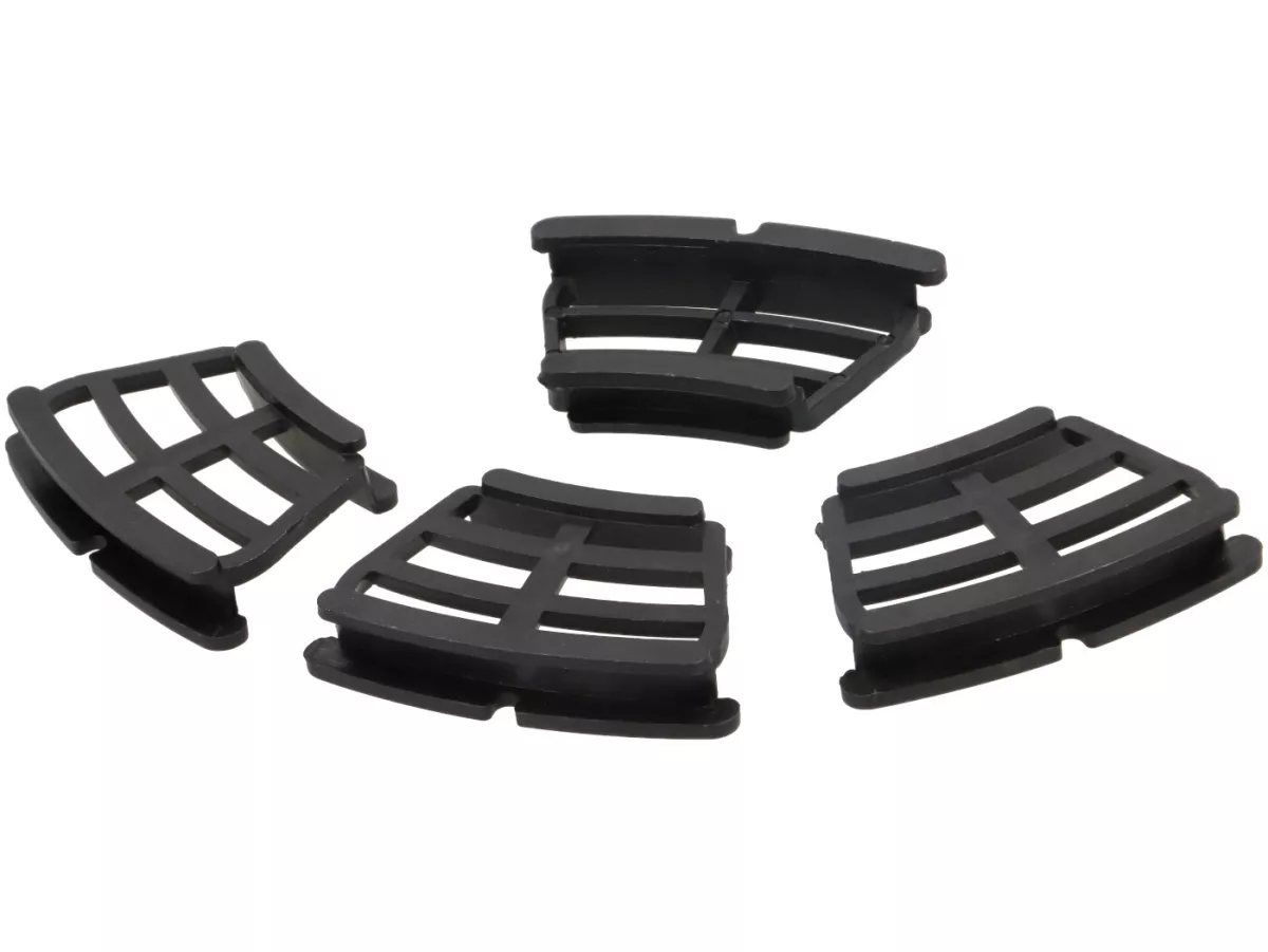 Griglia disco freno (set) -PREMIUM- Lambretta SX 200, TV (Serie 3), DL 200, GP 200 - nera