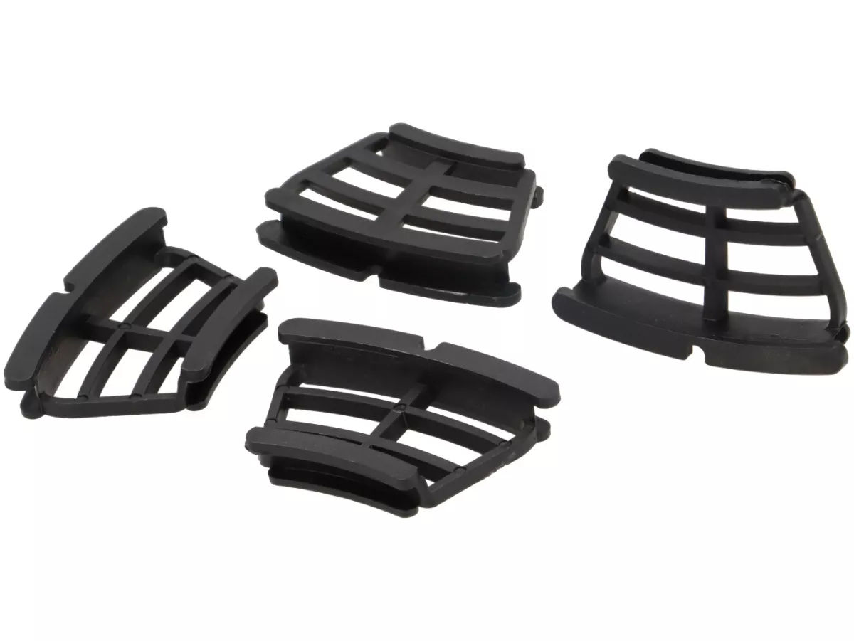Griglia disco freno (set) -PREMIUM- Lambretta SX 200, TV (Serie 3), DL 200, GP 200 - nera
