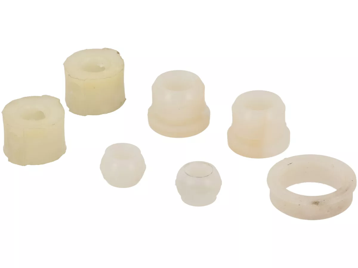 Antivibration kit handlebar -UNI AUTO- Lambretta LI (3rd series 1966-), LI S (1966-), SX, DL, GP bushing set