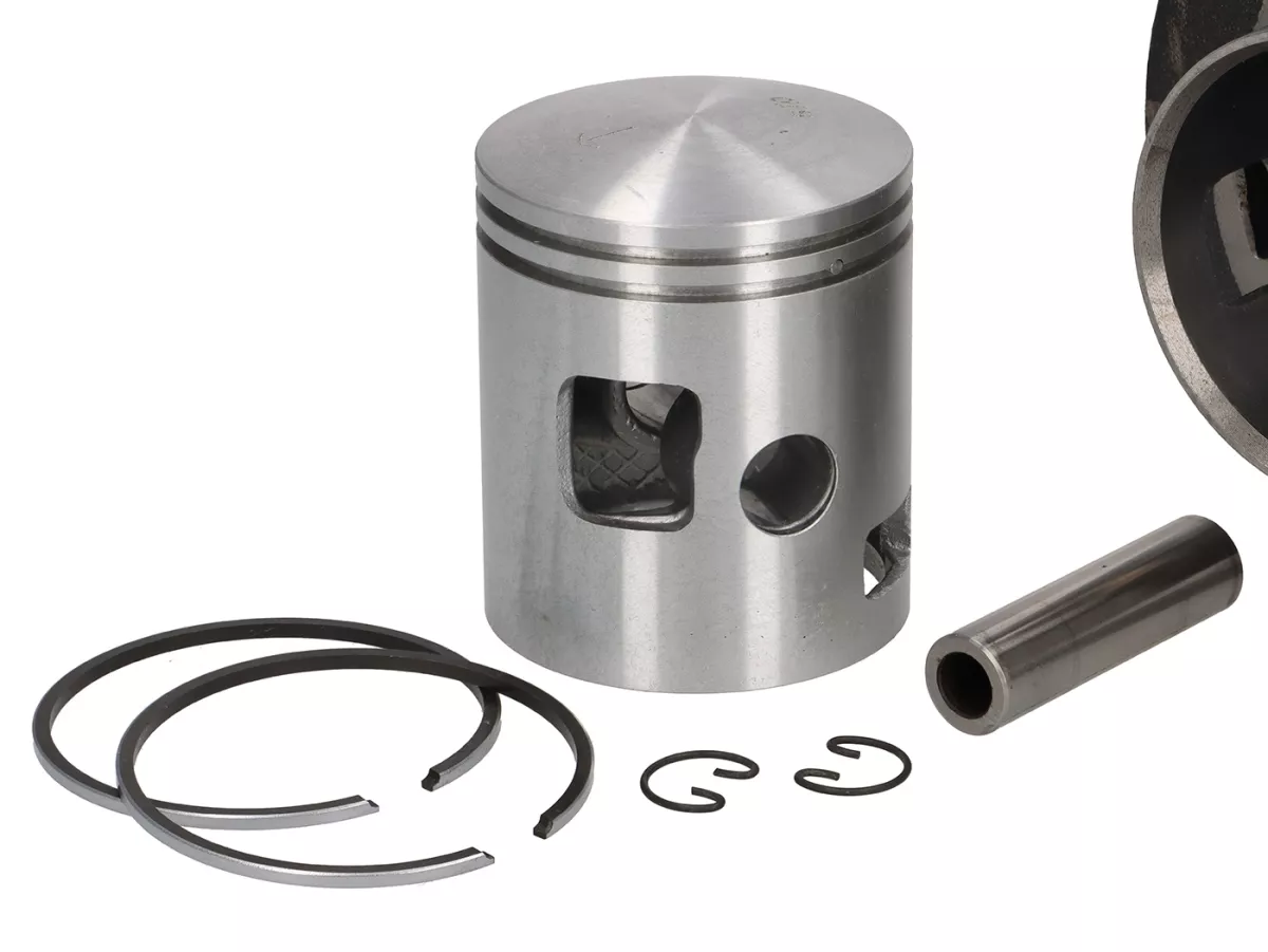 Cylindre -QUALITÉ OEM 200 cc 12ch- Vespa Rally 200 (VSE1T), P200E (VSX1T), PX200, PX200E, PX200E Elestart, PX200E GS, Cosa 200 (VDR1T, VSR1T), Motovespa 200DS, 200DN, TX200, 200 Iris, CLX200 Cosa