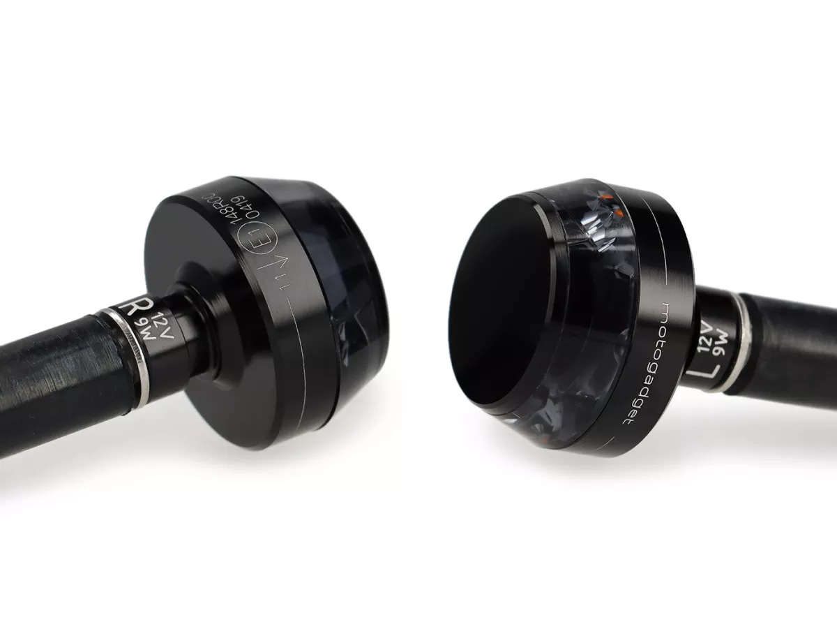 Indicator -MOTOGADGET handlebar end indicator- m.blaze disc - black anodised -