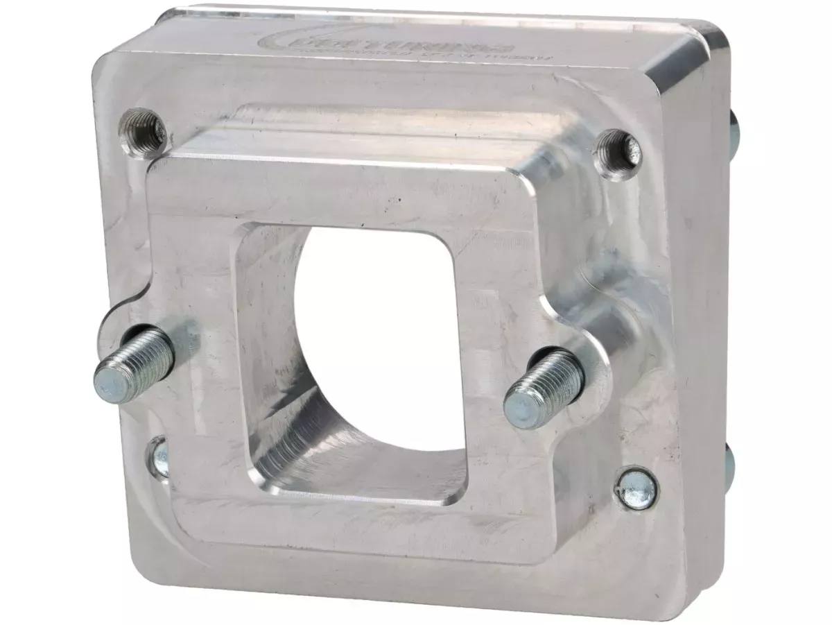 Intake manifold -DDL Tuning Aluminium CNC- Piaggio 2-tak Maxi -