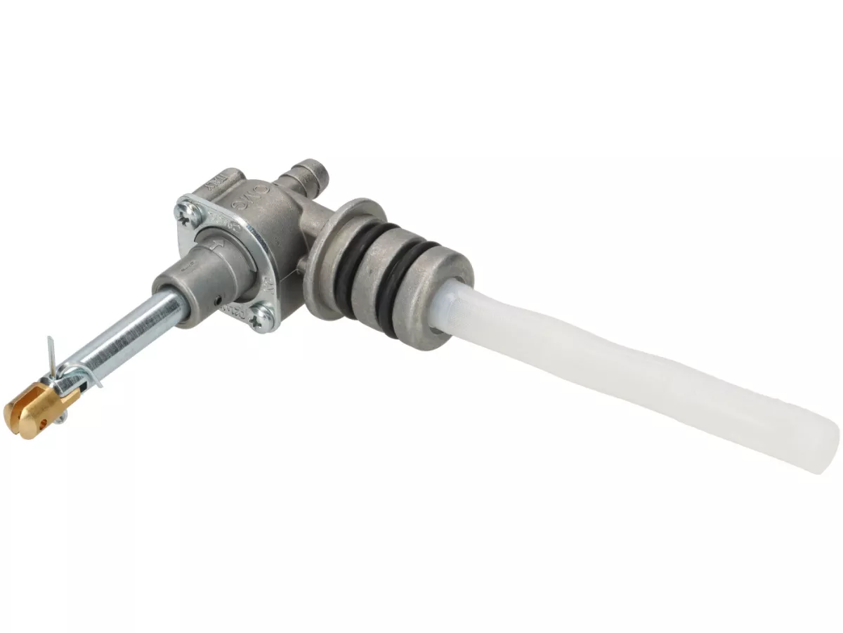 Fuel tank -BGM PRO, Lifetime XXL (12 l) TS1 + standard Lambretta LI, LIS, SX, TV (Series 2-3), DL, GP - FAST FLOW V2.0 90° petrol tap