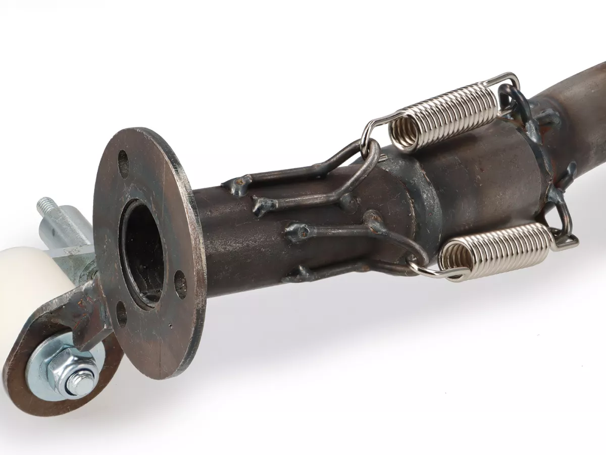 Uitlaat -BGM PRO MZ30 Franspeed by Andy Francis Scooters- Lambretta serie 3 - zonder demper - ongelakt - LI 125, LI 150, LiS 125, LiS 150, TV 175, SX, TV, GT, GP 125, 150, 200