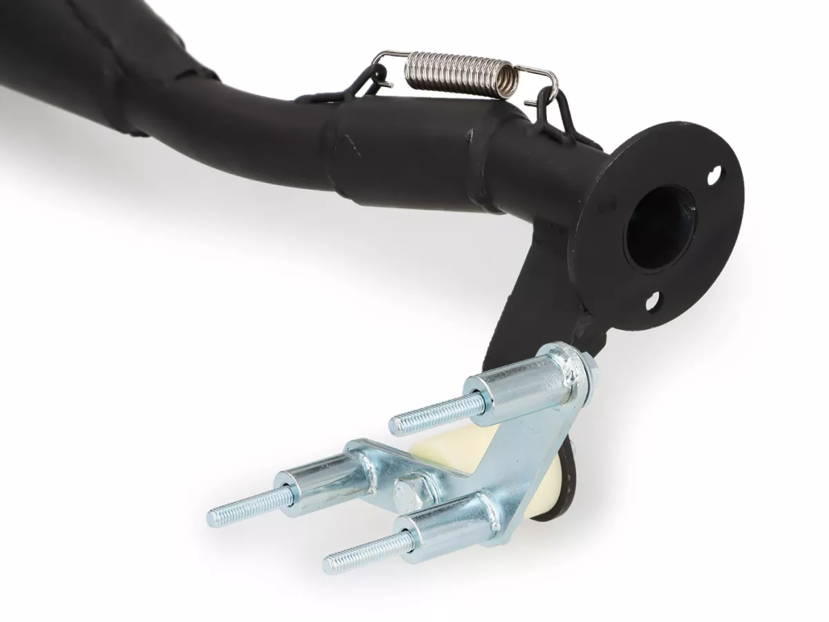 Escape -BGM PRO MZ30 Franspeed by Andy Francis Scooters- Lambretta Serie 3 - sin silenciador - negro - LI 125, LI 150, LiS 125, LiS 150, TV 175, SX, TV, GT, GP 125, 150, 200